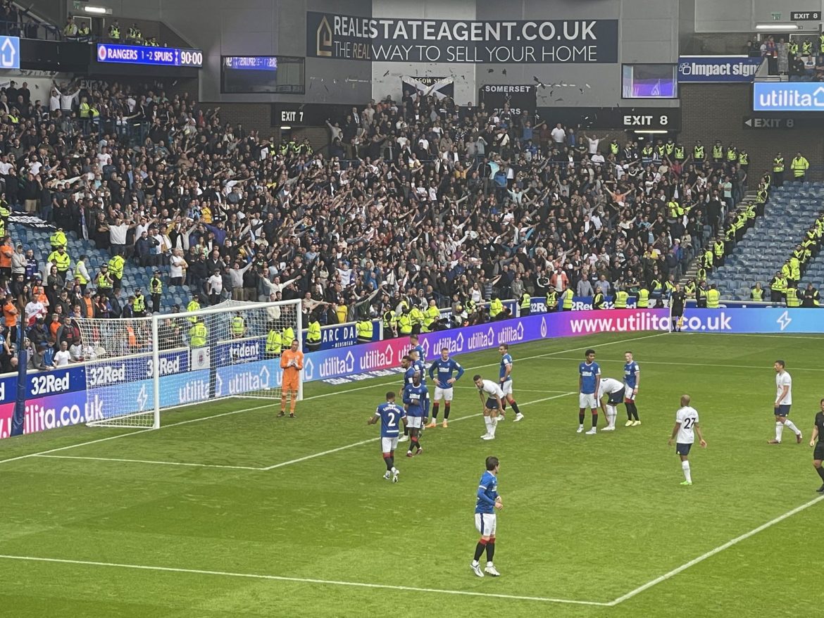 Gers find Spurs tough customers – Rangers 1-2 Tottenham Hotspurs